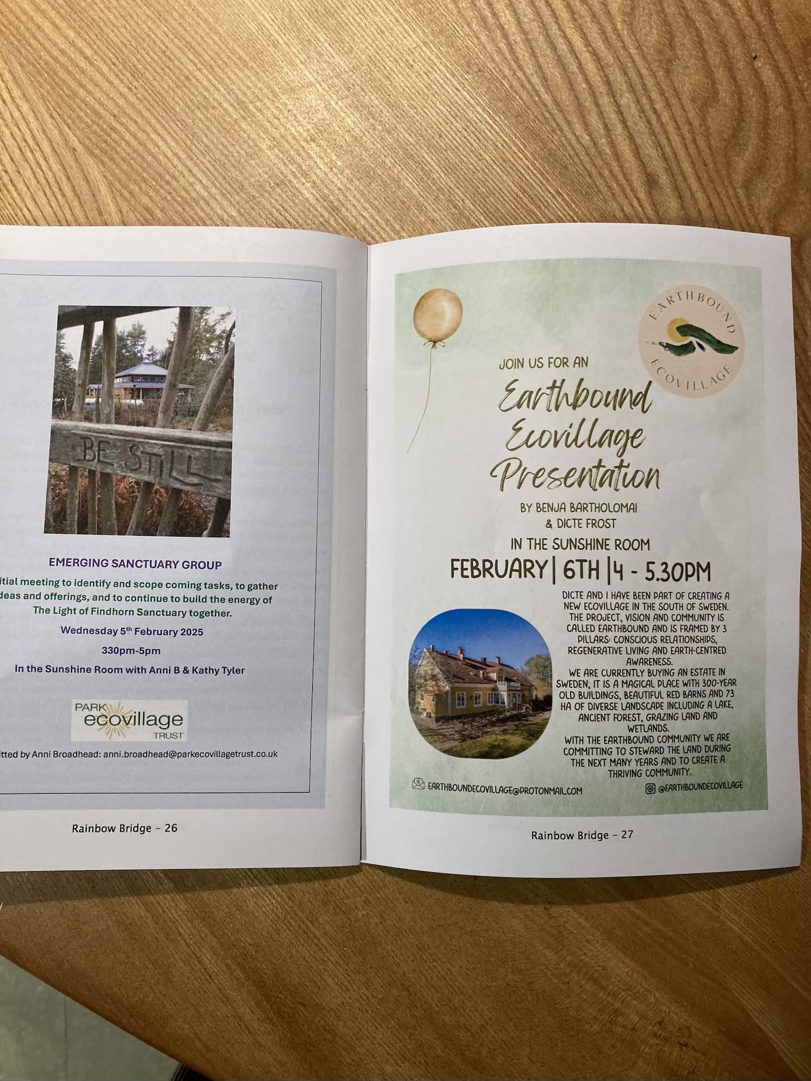 EARTHBOUND ecovillage - A pilot project for regenerative & community living in Sweden